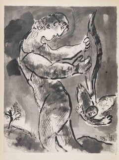 Nimrod - Héliogravure by Marc Chagall - 1960