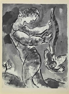 Nimrod – Lithographie von Marc Chagall – Nimrod – 1960