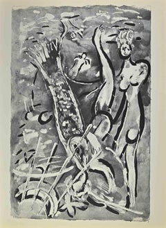 Lithographie de Marc Chagall - 1960