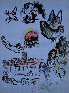 Nocturne at Vence, from 1963 Mourlot Lithographe II
