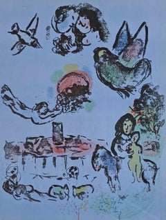 Nocturne at Vence, from Mourlot Lithographe II