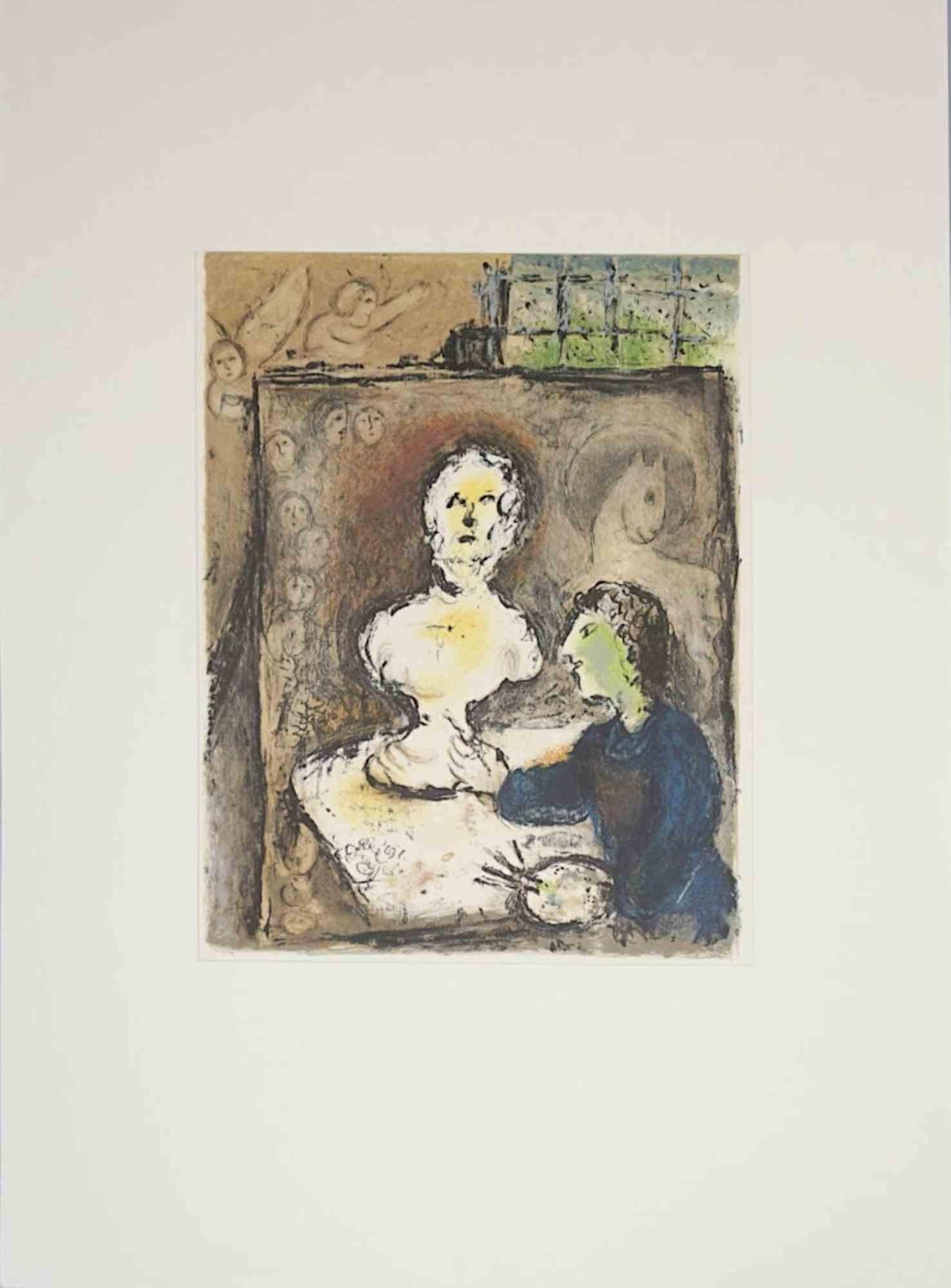 Odyssey – Lithographie nach Marc Chagall – 1989