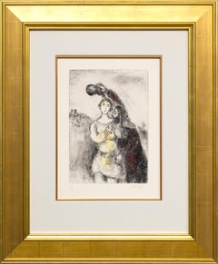 Onction de Saul (From the Bible Series) - Signed Etching on Paper, 1931-1958
