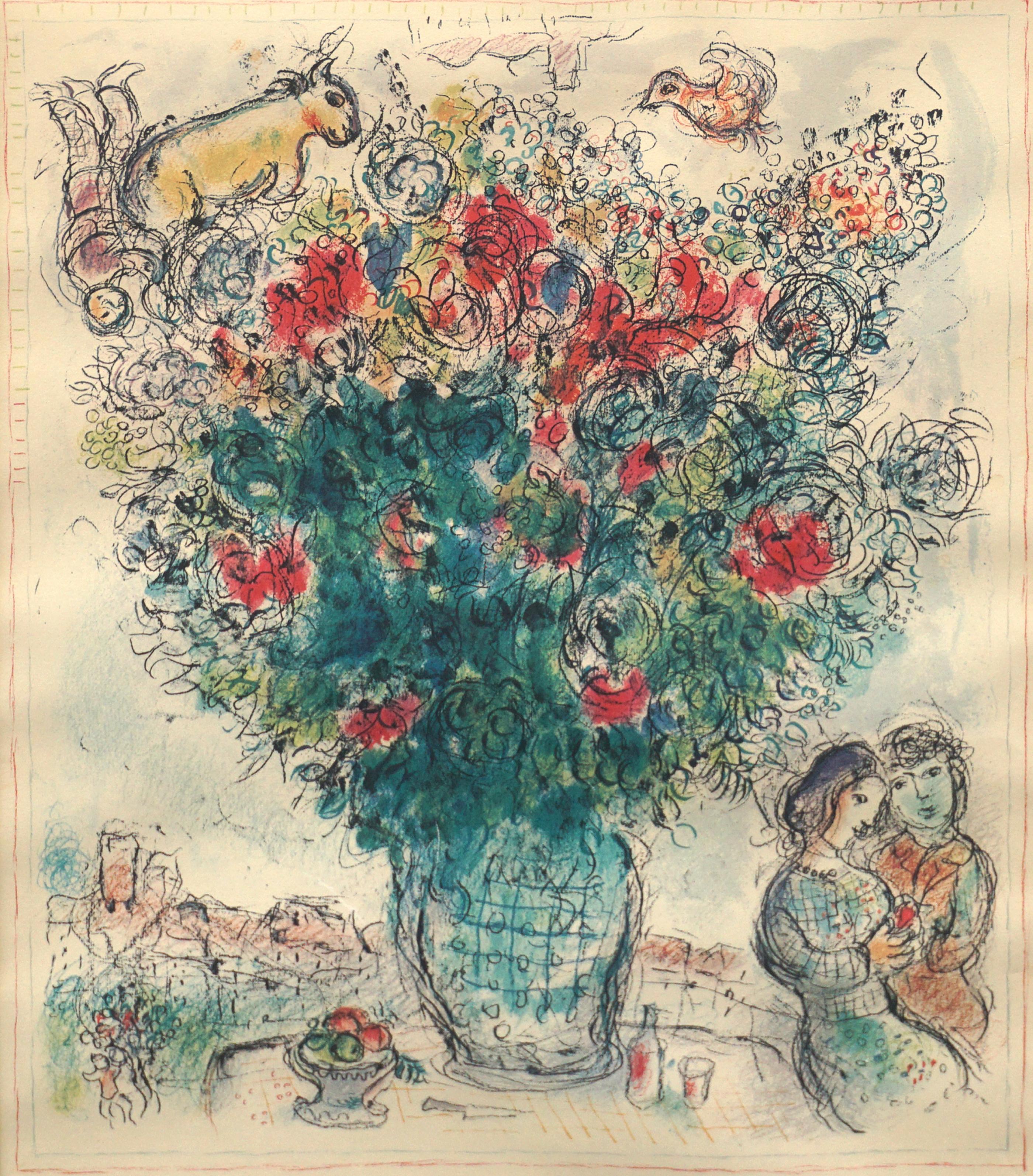 marc chagall exhibition poster