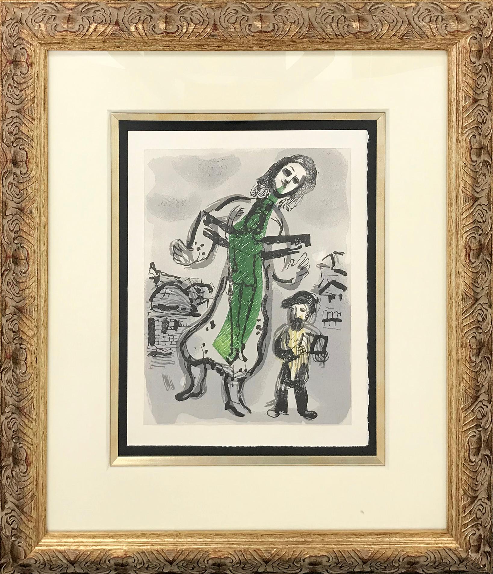 « LES POEMES » OU EST LE JOUR - Print de Marc Chagall