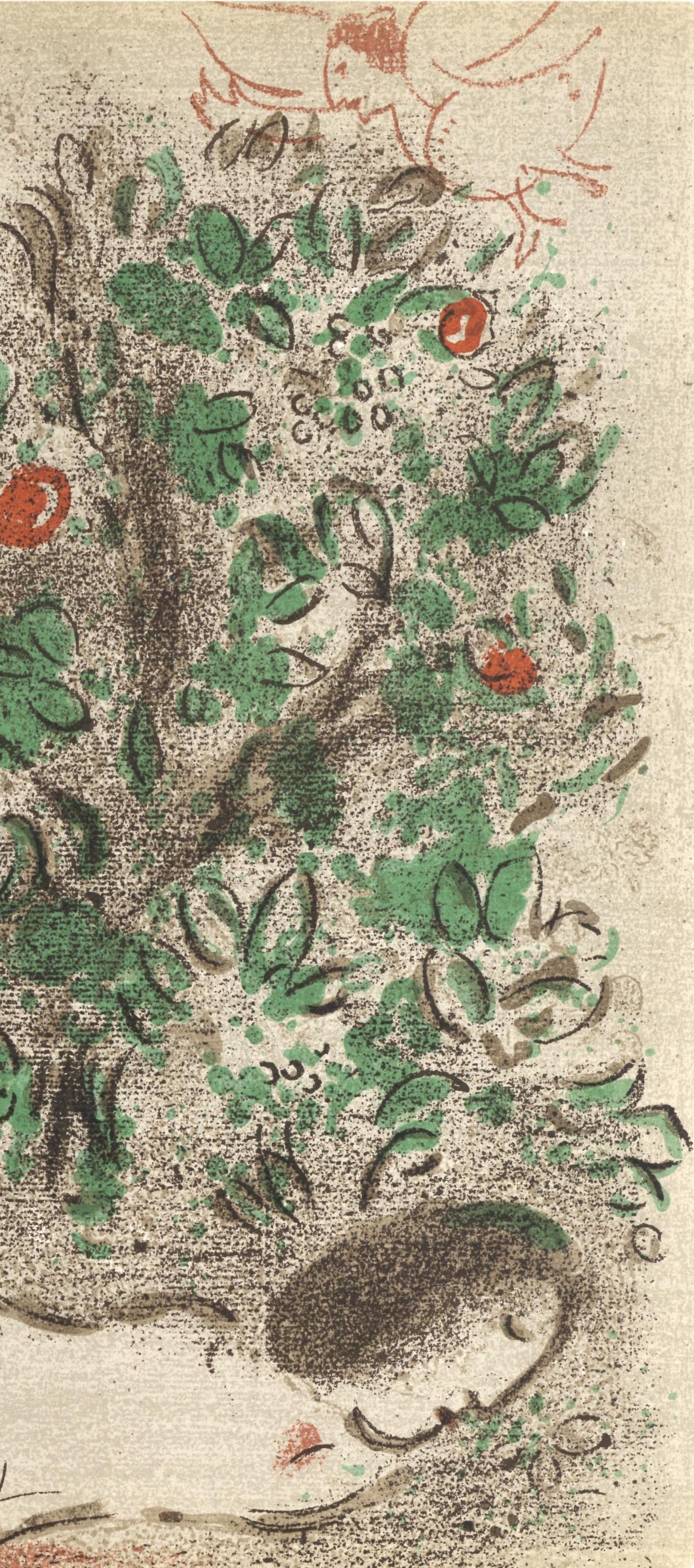 Paradis I (Mourlot 230-77; Cramer 42) - Expressionist Print by Marc Chagall