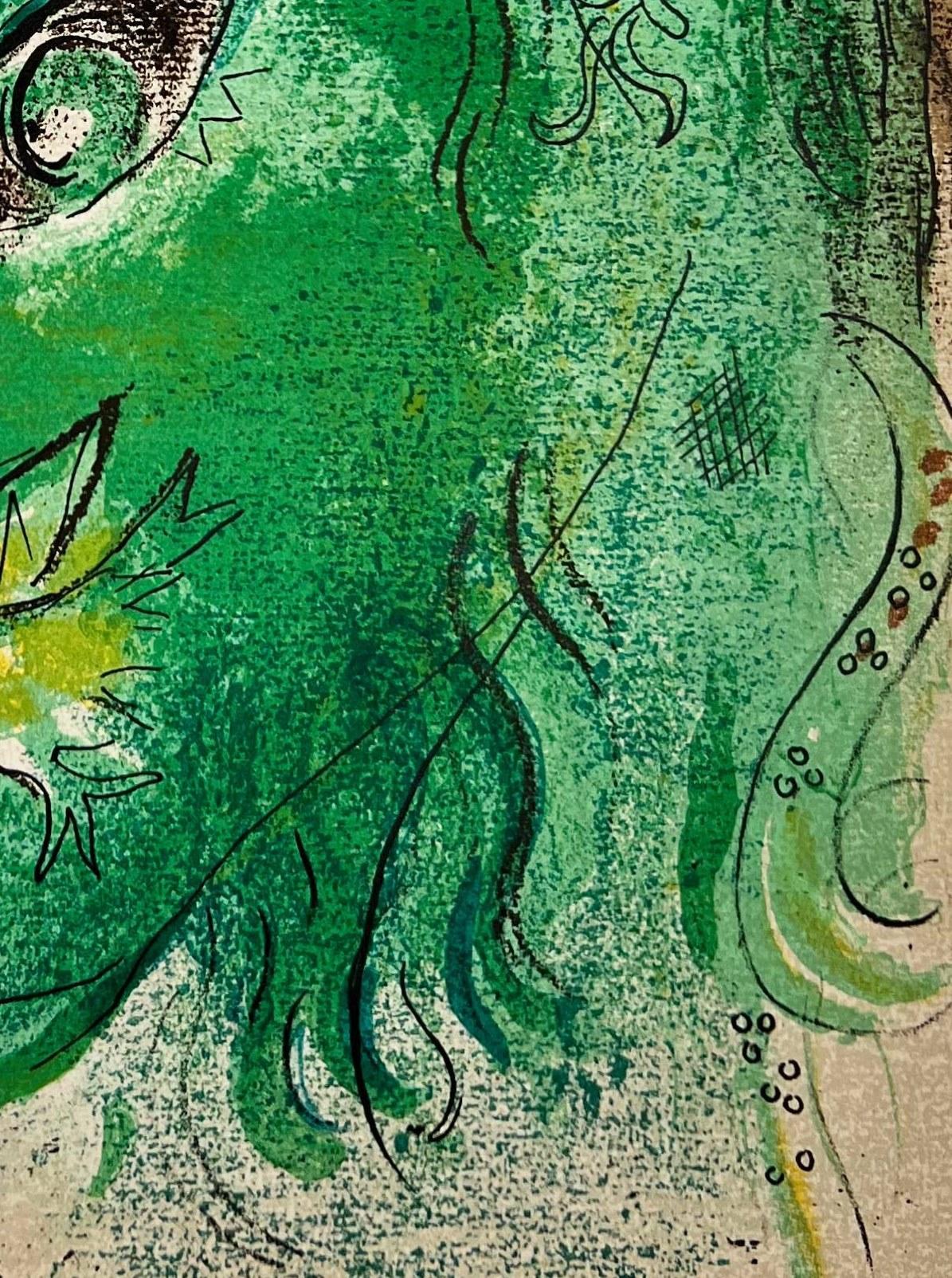Marc Chagall (1887-1985) - Paradiso II

Litografia originale del 1960.

Dimensioni dell'opera: 35 x 26 cm.

Editore: Tériade, Parigi.

Riferimento: Mourlot 233.
Sul retro: un'altra litografia originale in bianco e nero (Mourlot n. 256).

Riferimento