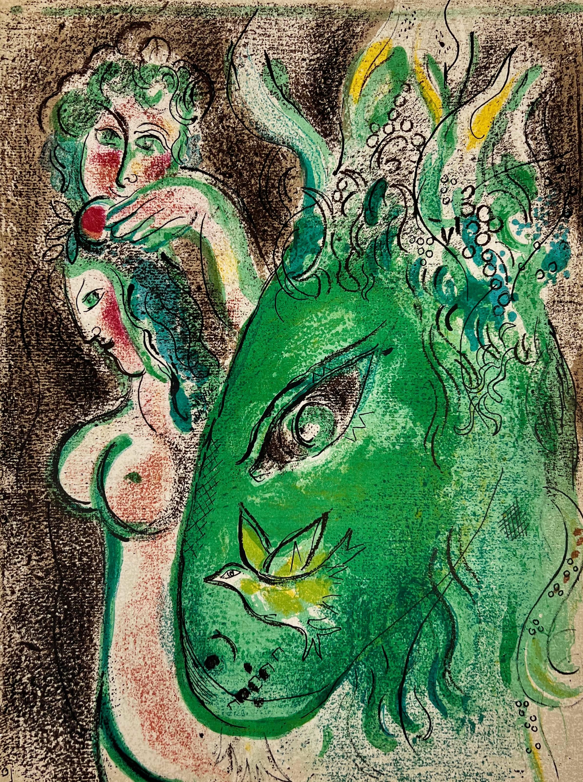 Marc Chagall Figurative Print - Paradise II