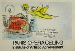 Vintage Paris Opera Ceiling - Institute of Artistic Achievement. 