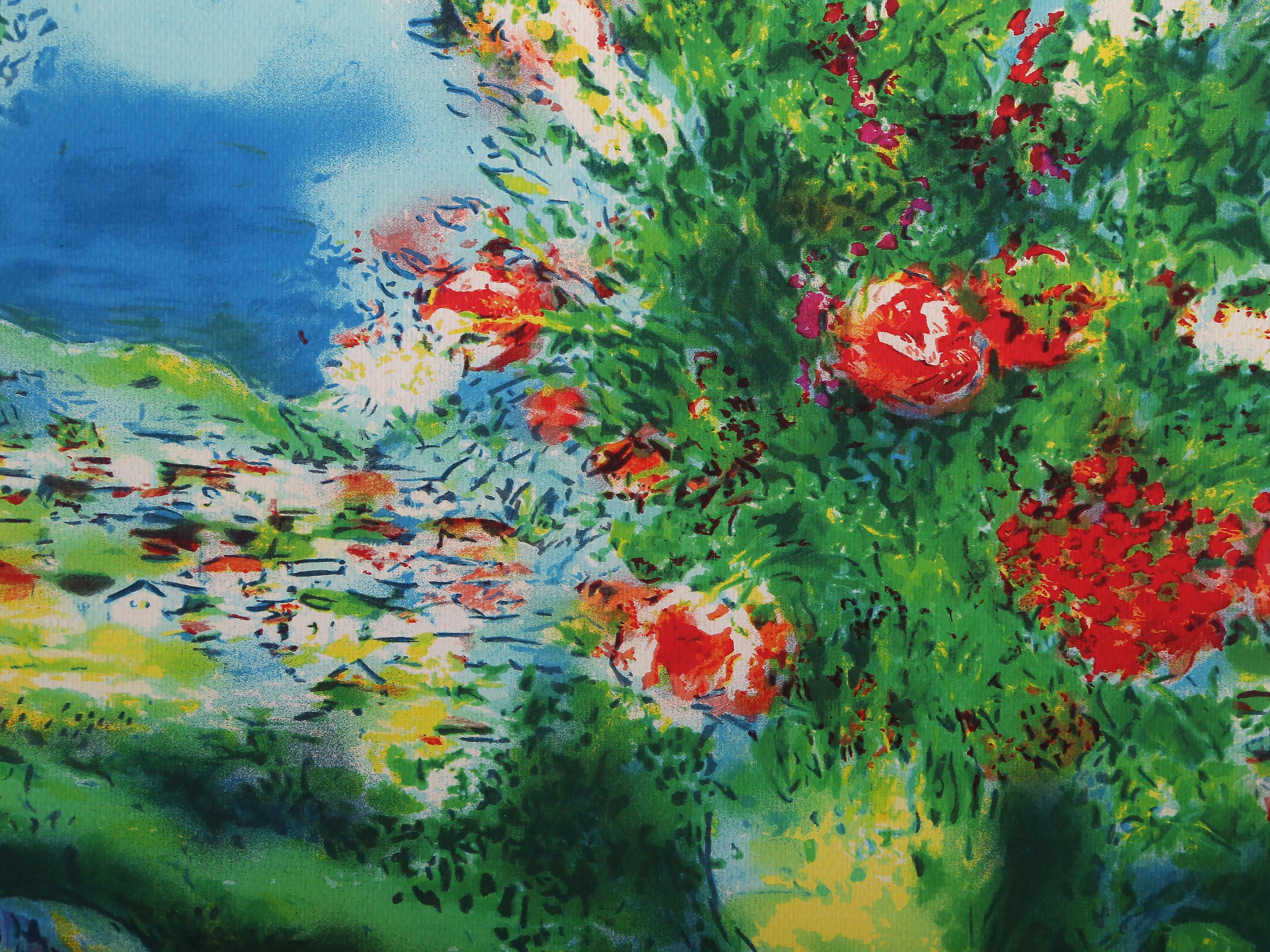 Paysage, Impressionist Giclee Print after Marc Chagall For Sale 1