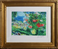 Paysage, Impresión Impresionista en Giclée (after) Marc Chagall