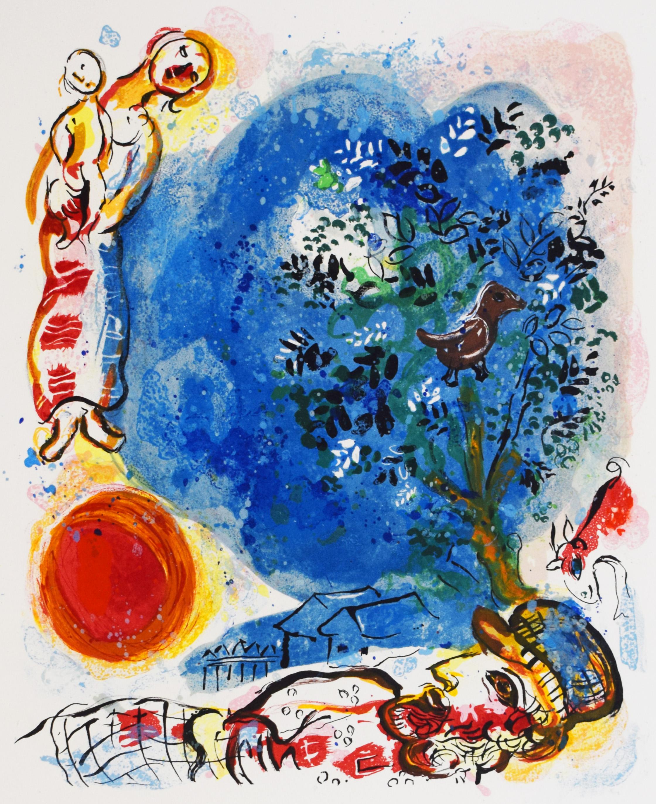 Marc Chagall Figurative Print – Bauer - Russisch Französisch Bauer