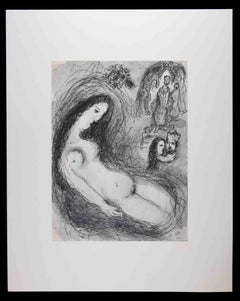 Plate for the Bible - Original Héliogravure by Marc Chagall - 1960