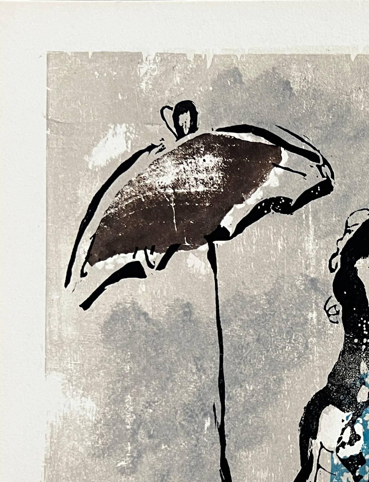 Poèmes, Planche IV - Surrealist Print by Marc Chagall