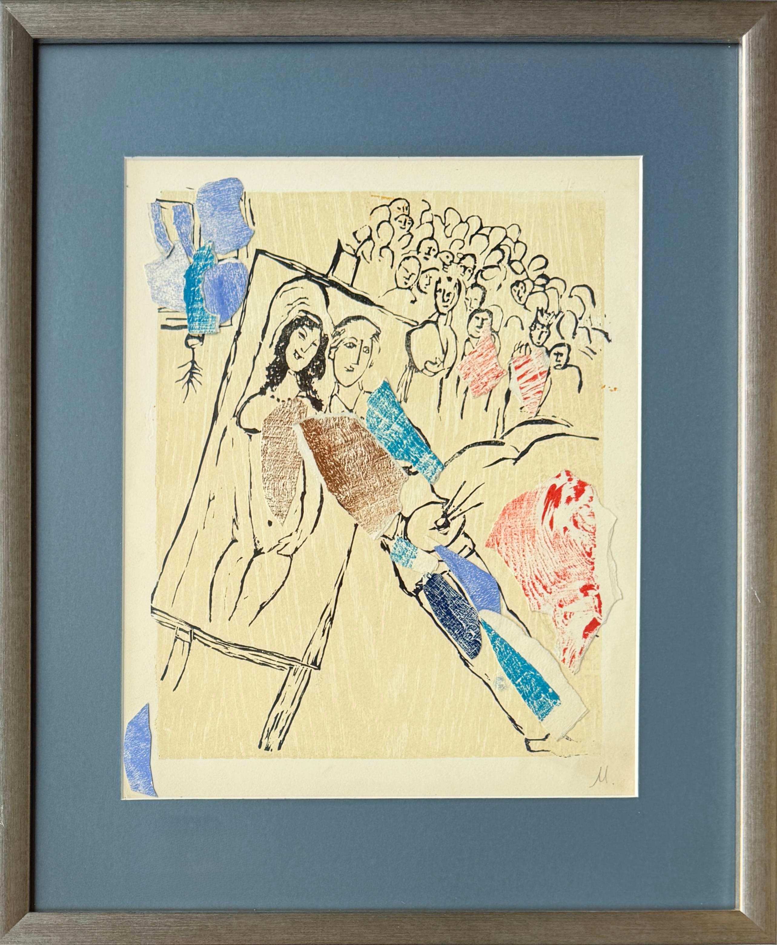 Poèmes, Planche XXI (collage arricchito, edizione di lavoro)