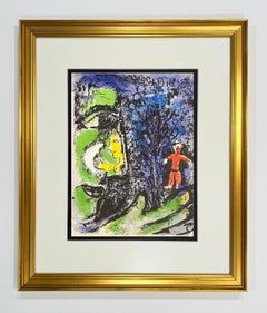 Profile and Red Child, from 1960 Mourlot Lithographe I