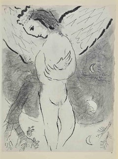 Psalm - Lithograph by Marc Chagall - 1960s