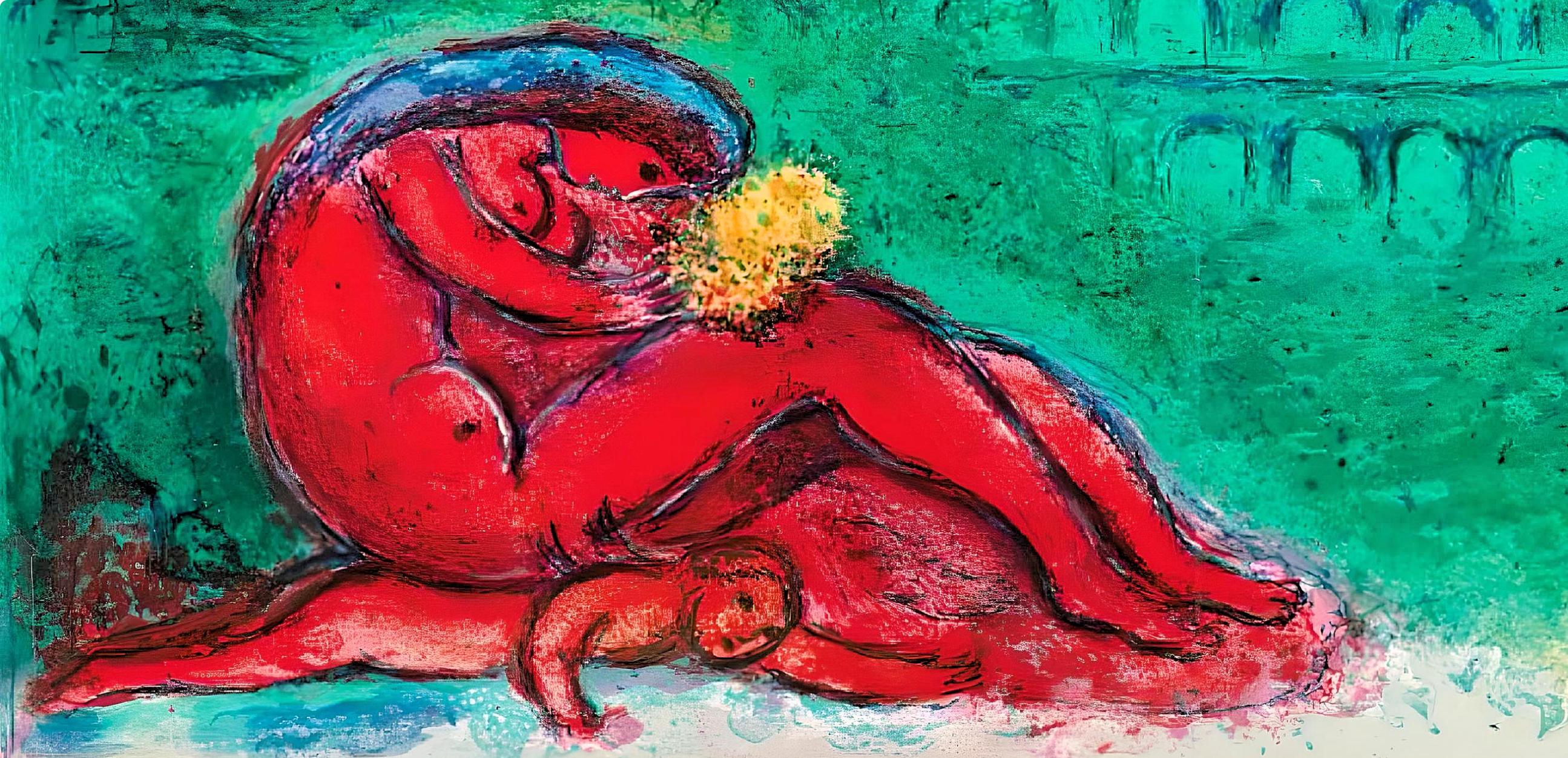 Quai de la Tournelle (Mourlot 351; Cramer 53), Marc Chagall im Angebot 1