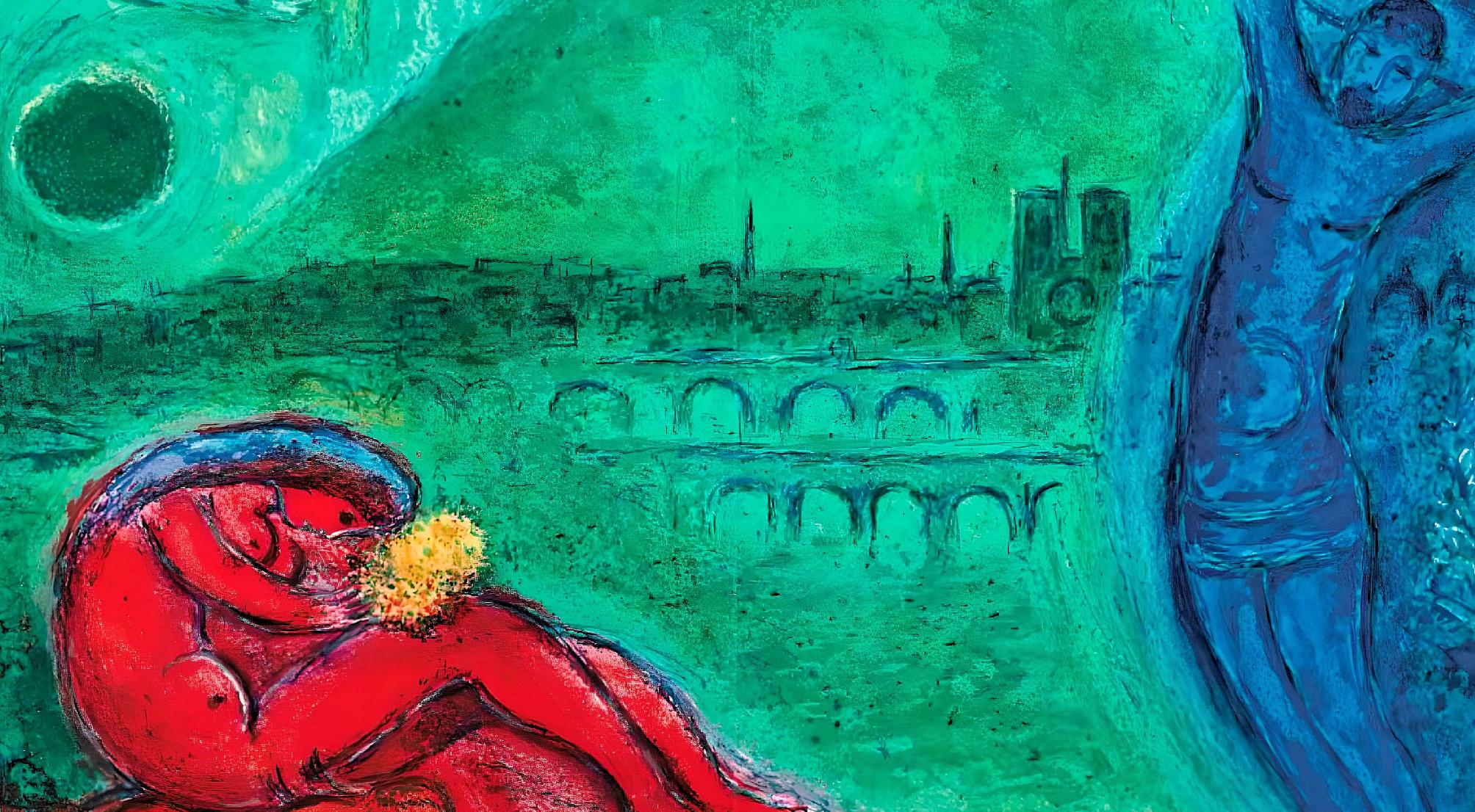 Quai de la Tournelle (Mourlot 351; Cramer 53), Marc Chagall For Sale 3