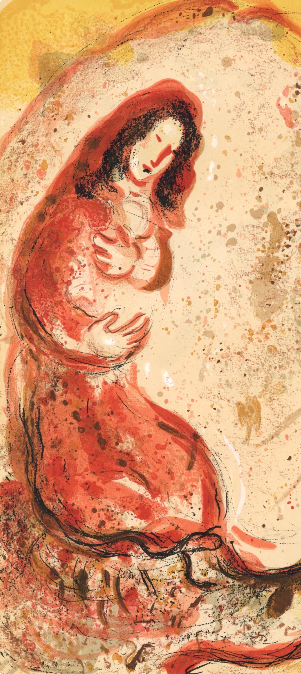 Rachel dérobe les Idoles de son Père (Mourlot 230-77; Cramer 42) - Print by Marc Chagall
