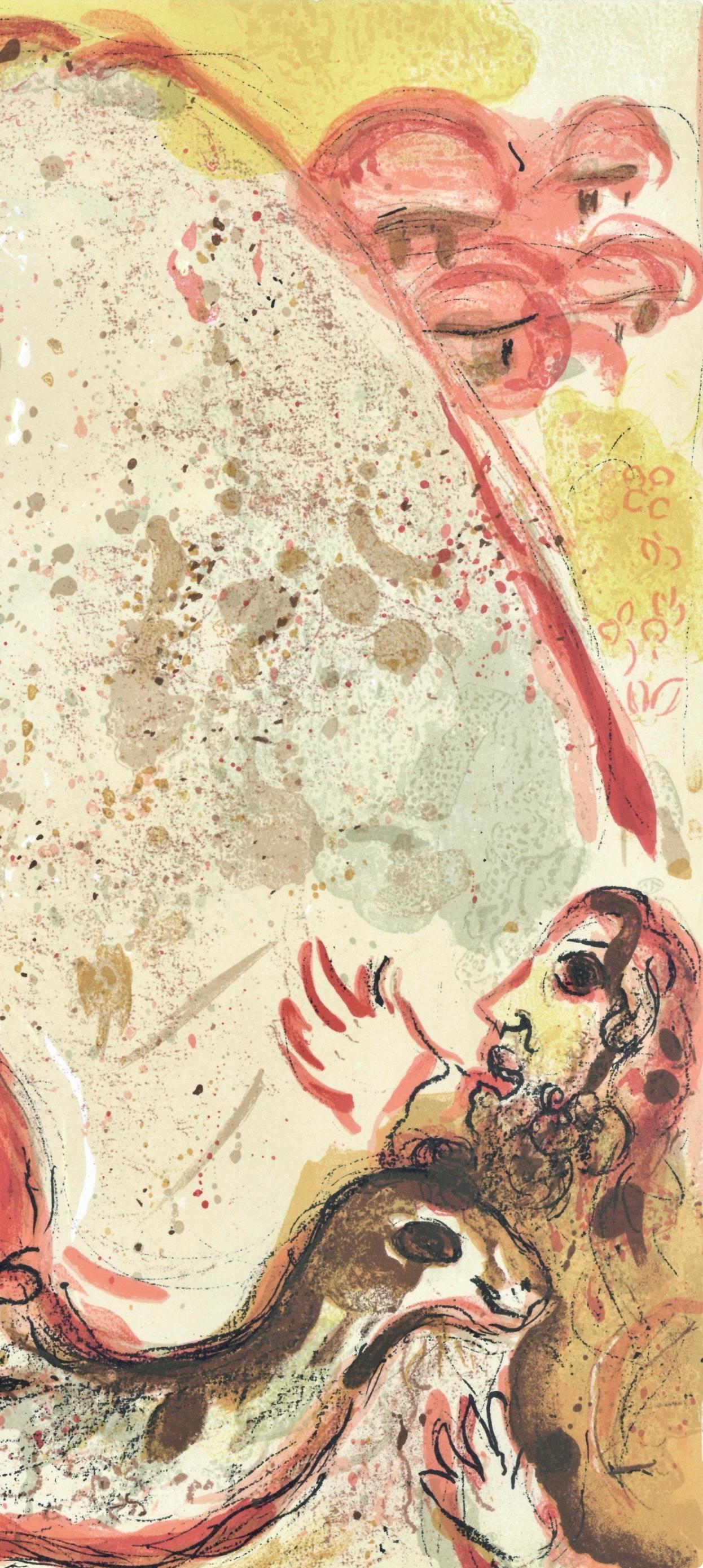 Rachel dérobe les Idoles de son Père (Mourlot 230-77; Cramer 42) - Expressionist Print by Marc Chagall