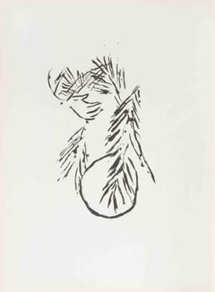 Rahab and the Spies in Jericho - Lithographie de Marc Chagall - 1960