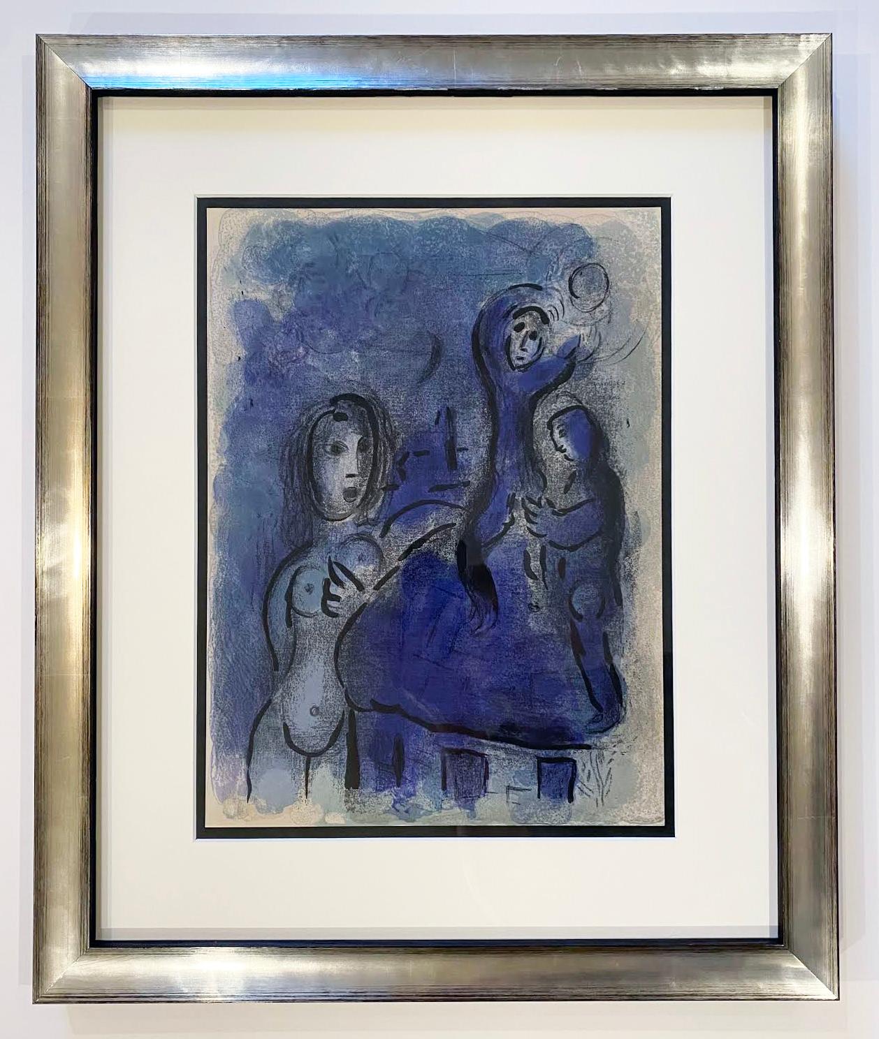 Rahab and the Spies of Jericho - Print by Marc Chagall