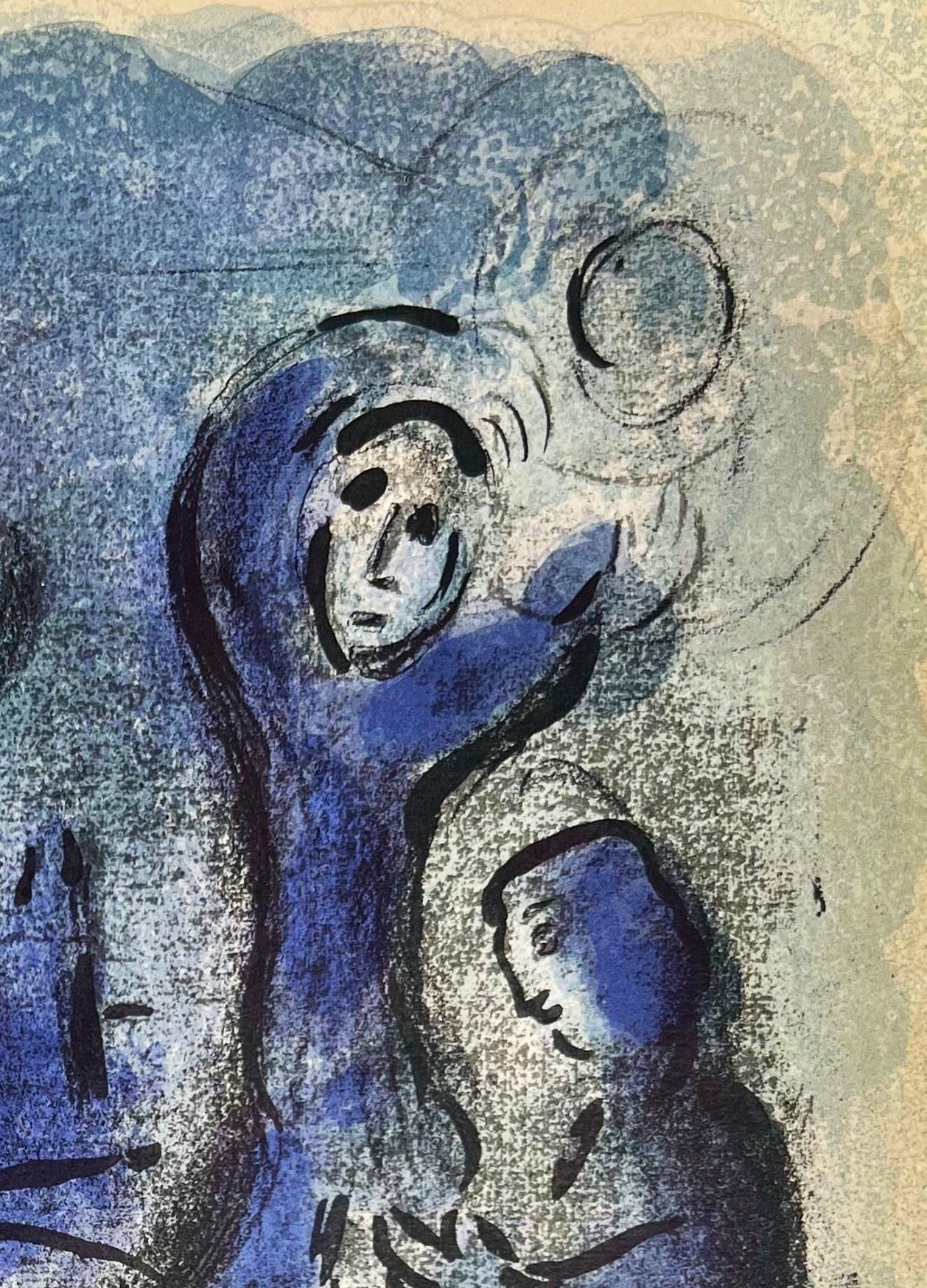 Rahab und die Gewürze von Jericho (Moderne), Print, von Marc Chagall