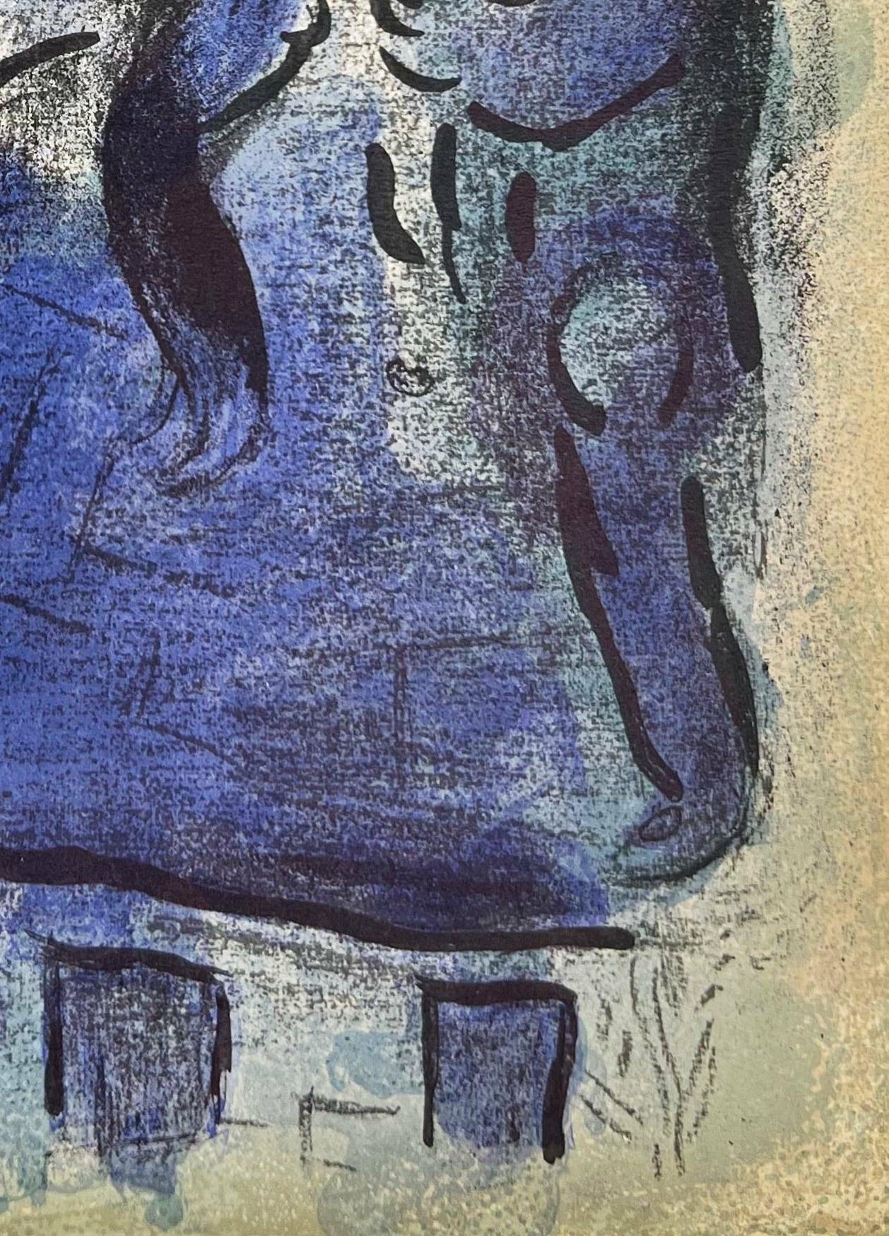 Marc Chagall (1887-1985) - Rahab und die Spione von Jericho
 
Lithographie von 1960.

Abmessungen des Werks: 35 x 26 cm

Verlag: Tériade, Paris.

Das Werk ist in ausgezeichnetem Zustand.

Schneller und sicherer Versand.