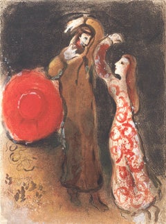 Rencontre de Ruth et de Booz (Mourlot 230-77; Cramer 42)