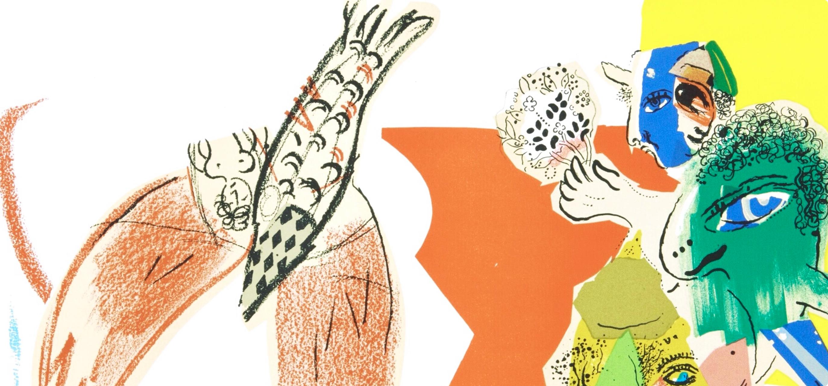 Rêve au cirque (Cramer 66; Mourlot 470), Société internationale d'art XXe siècle – Print von Marc Chagall