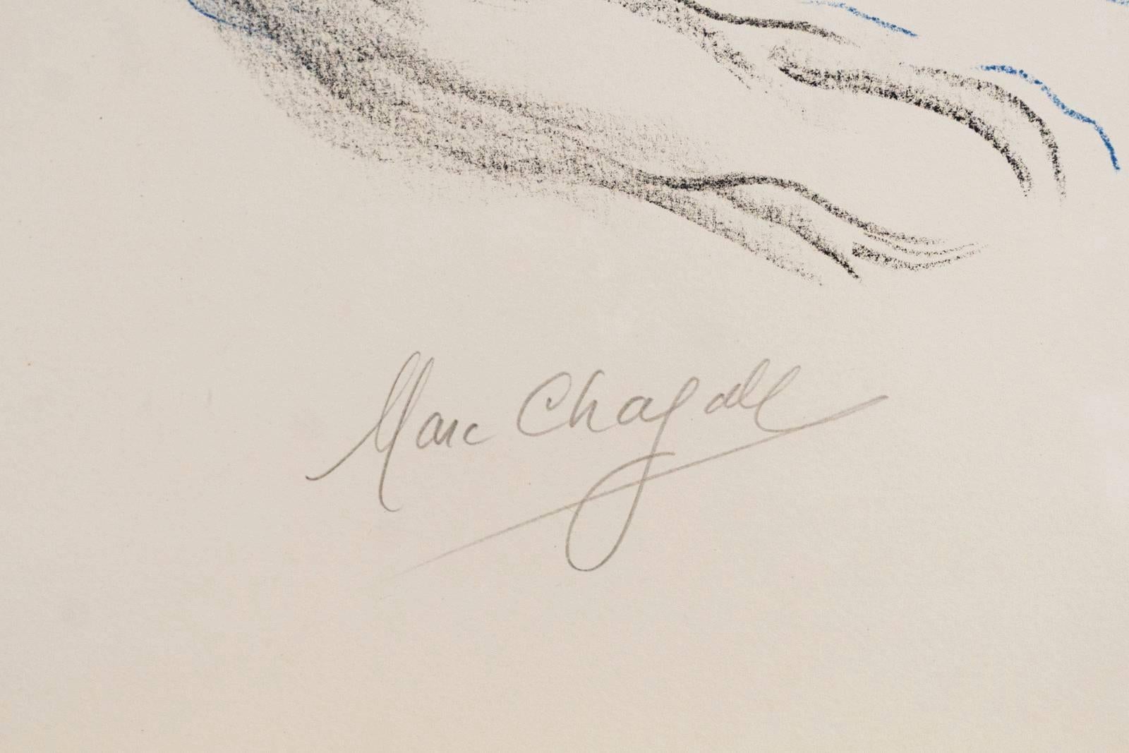 Rêve familier - Moderne Print par Marc Chagall