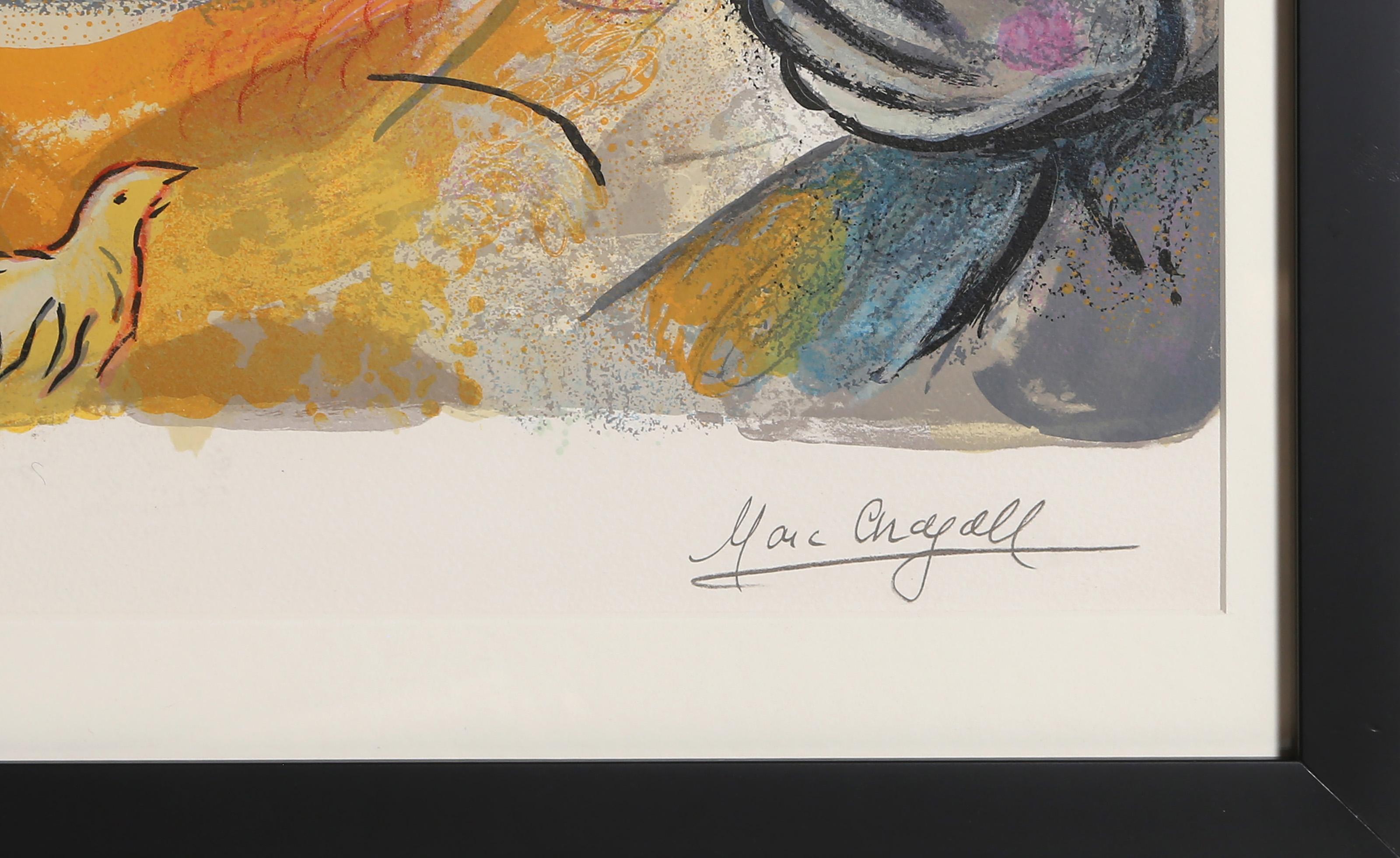 Reverie, Modern Lithograph after Marc Chagall in vendita 2