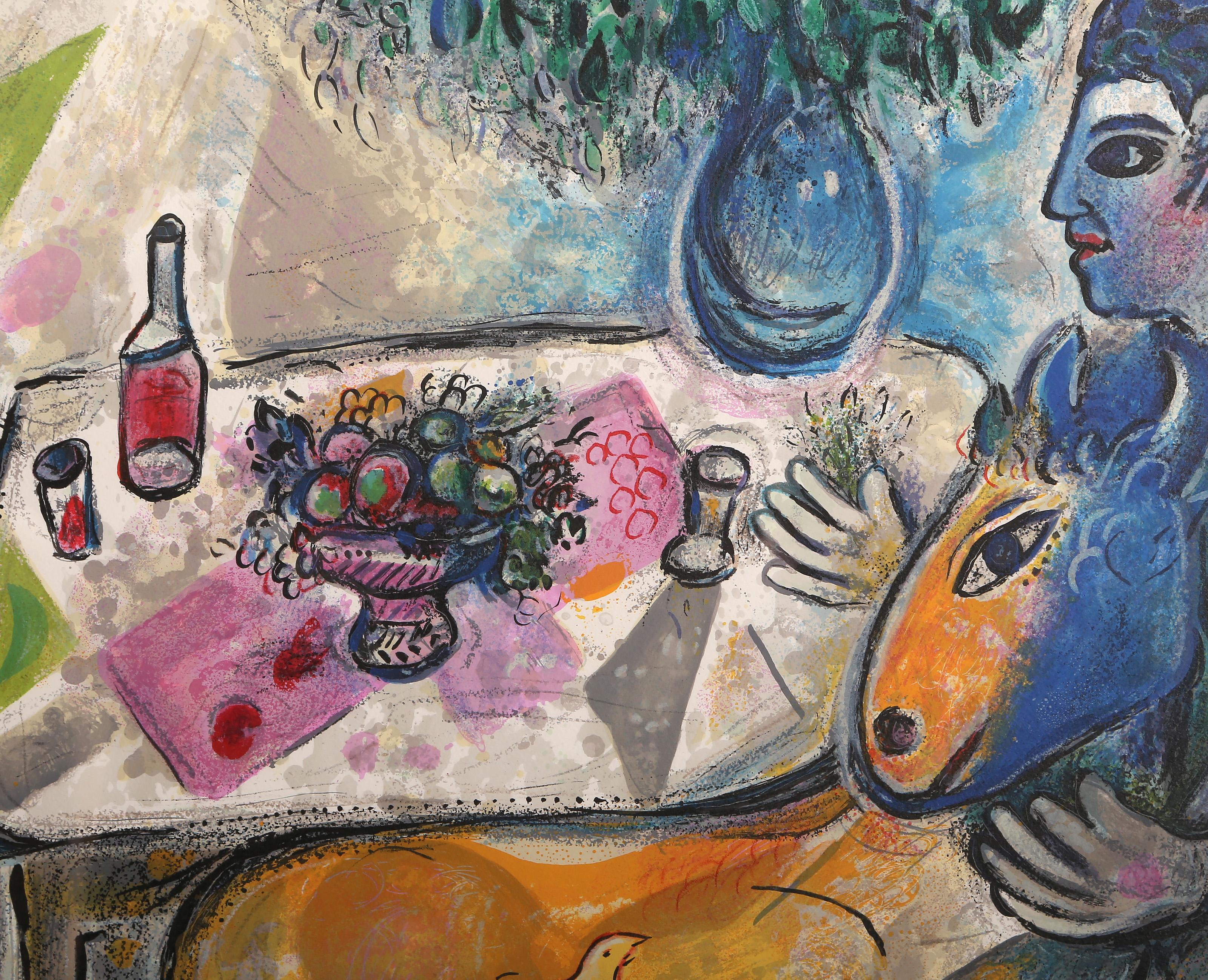 Reverie, Modern Lithograph after Marc Chagall in vendita 3