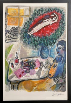 Reverie, Modern Lithograph by Marc Chagall