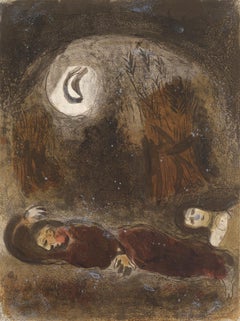 Ruth aux pieds de Booz (Mourlot 230-77; Cramer 42)