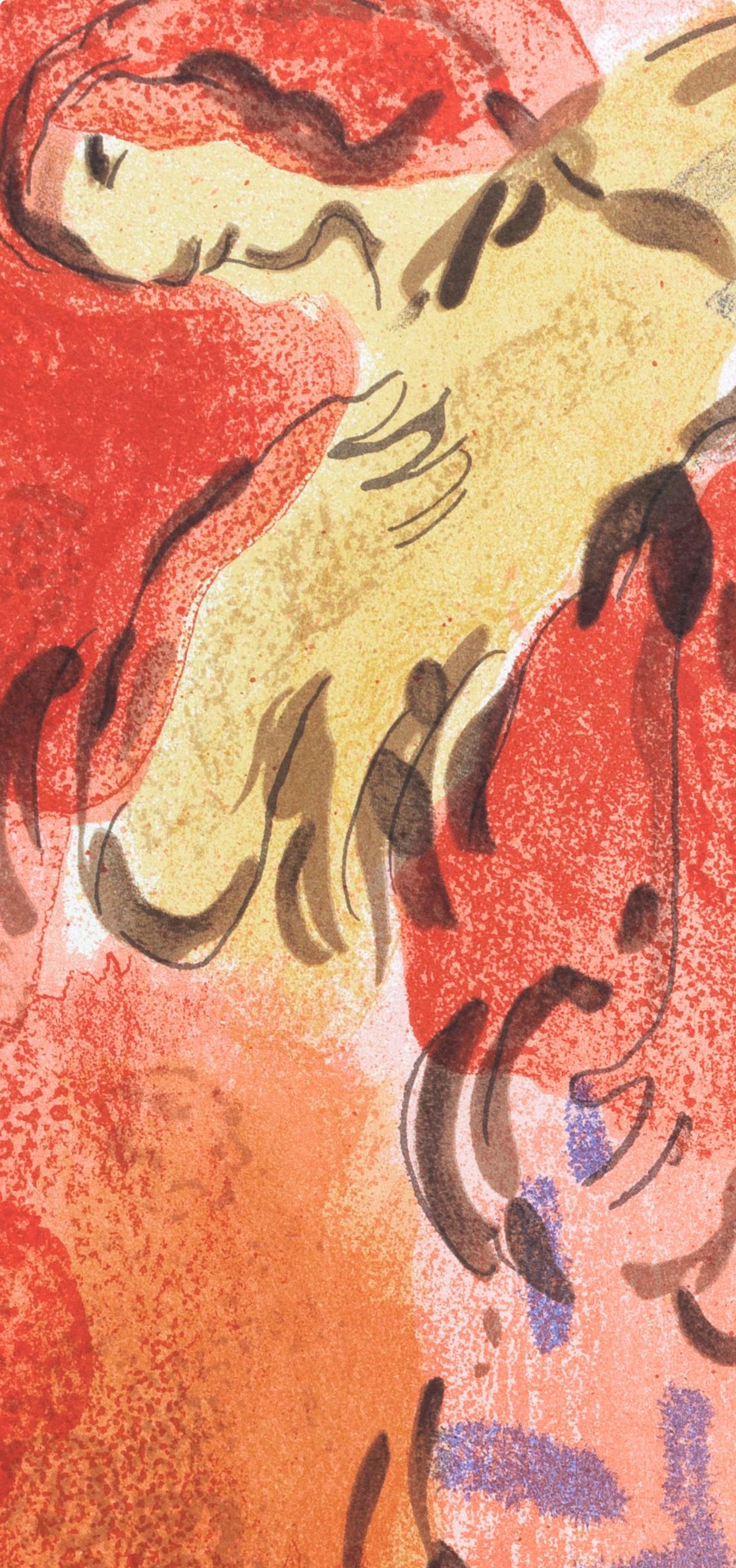 Ruth Glaneuse (Mourlot 230-77; Cramer 42), Marc Chagall, Dessins Pour La Bible For Sale 1