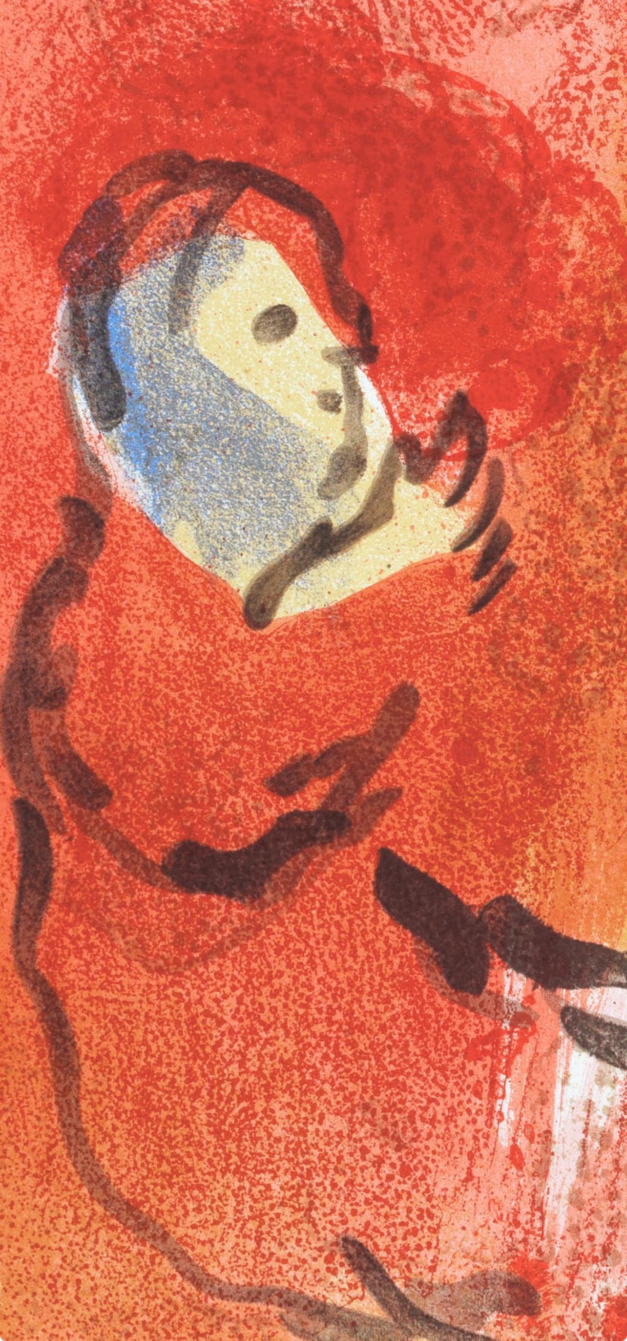 Ruth Glaneuse (Mourlot 230-77; Cramer 42), Marc Chagall, Dessins Pour La Bible For Sale 2