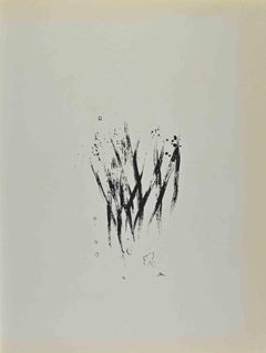 Ruth Gleaning - Lithograph by Marc Chagall - 1960