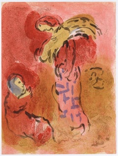 "Ruth Gleaning" litografia originale