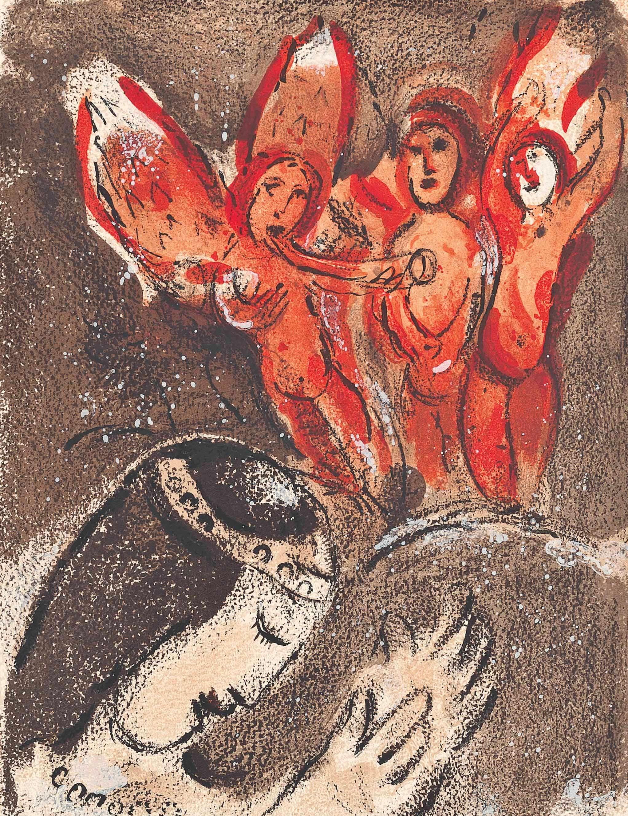 Sara et les Anges (Mourlot 230-77; Cramer 42)