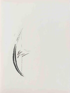 Sarah and Abimelech - Lithograph by Marc Chagall - 1960