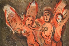 Sarah and the Angels - from the series "Illustrations for the Bible" -  1960