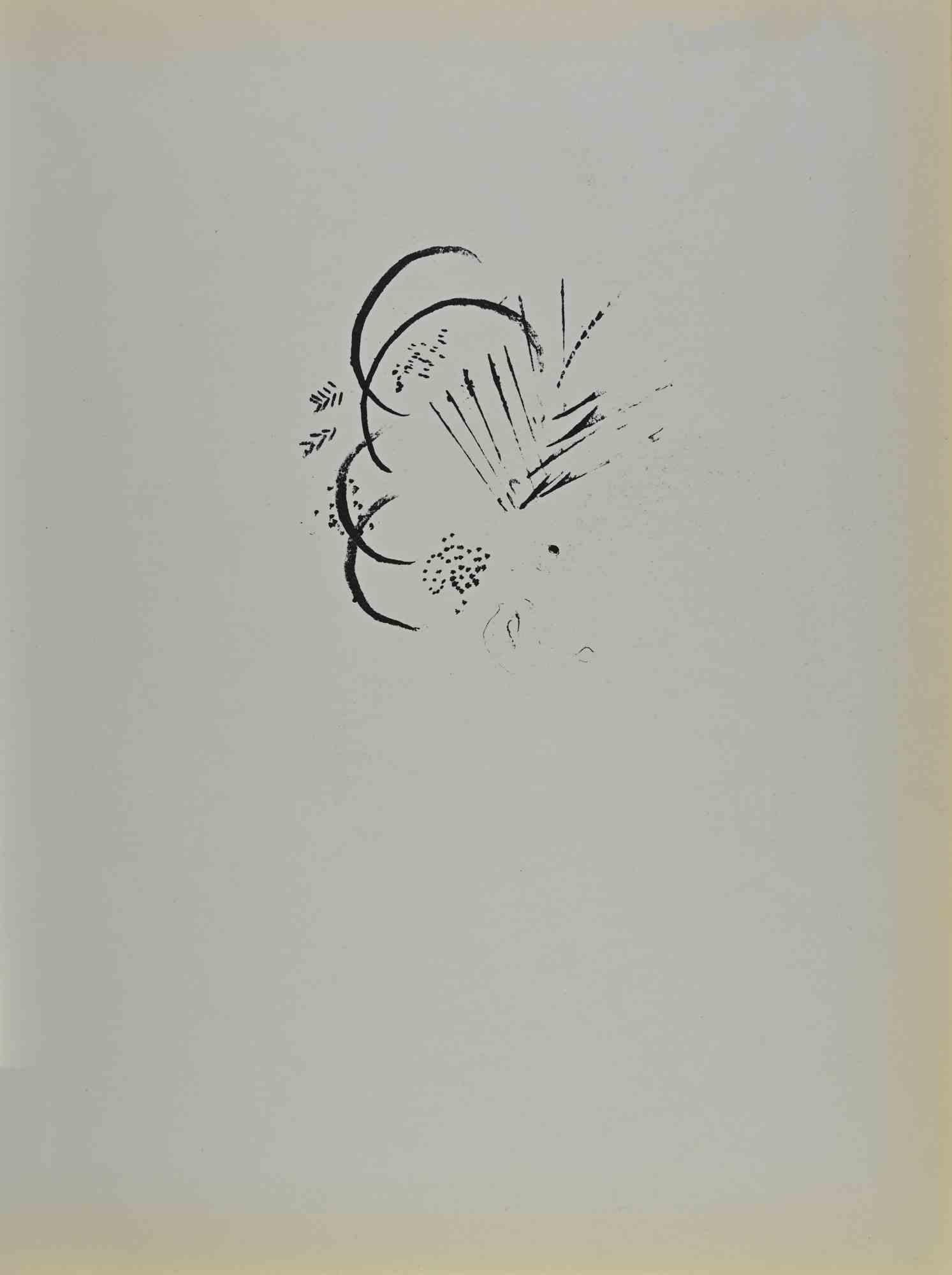 Sarah and the Angels - Lithograph by Marc Chagall - 1960 1
