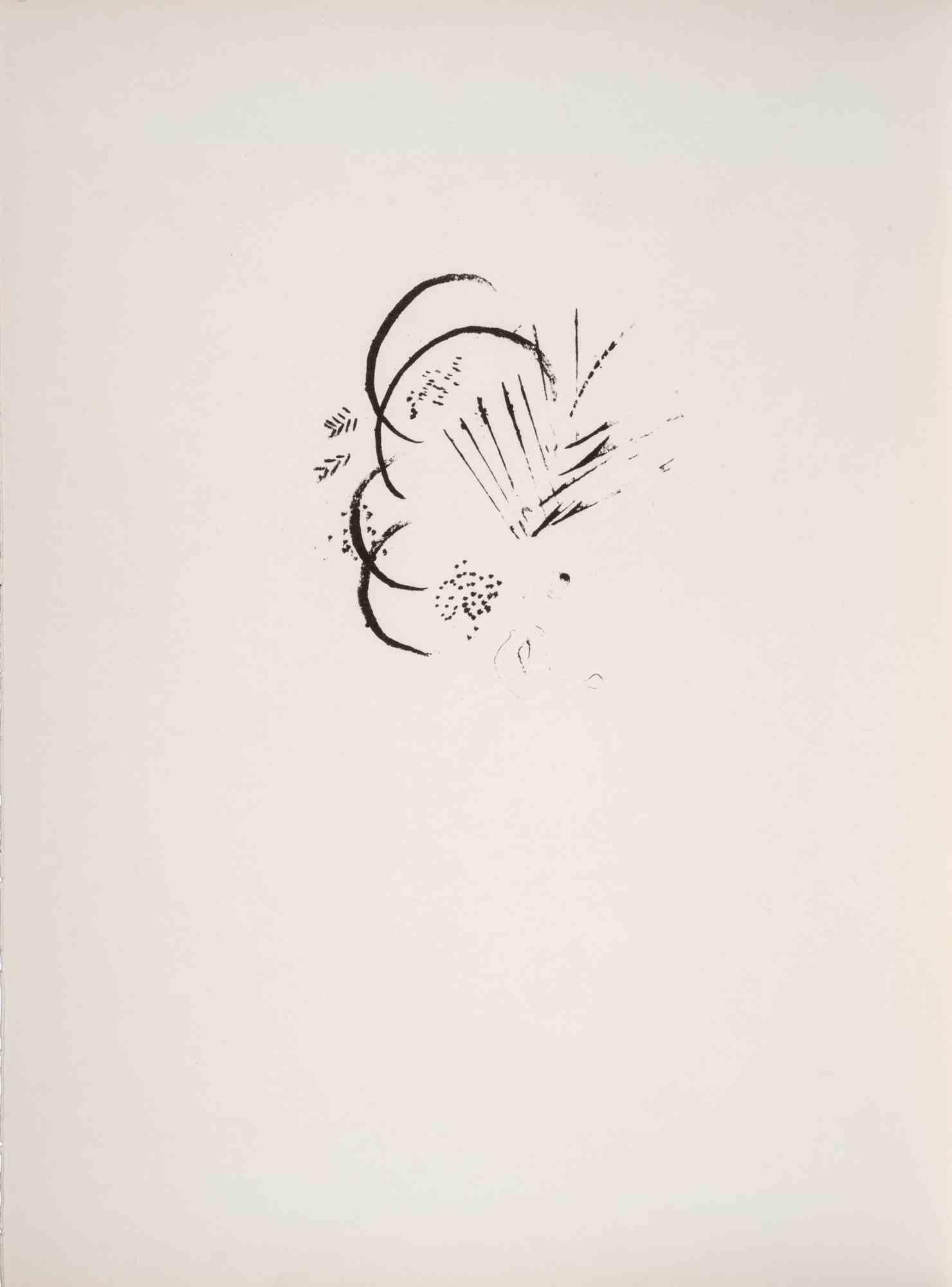 Sarah and the Angels - Lithograph by Marc Chagall - 1960 For Sale 1