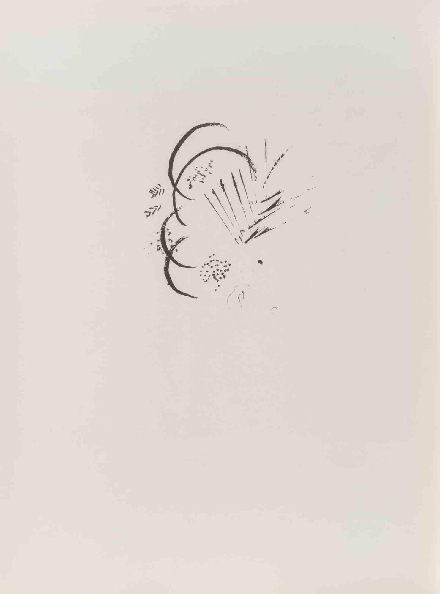 Sarah and the Angels - Lithograph by Marc Chagall - 1960 For Sale 1