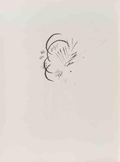 Sarah and the Angels - Lithograph by Marc Chagall - 1960