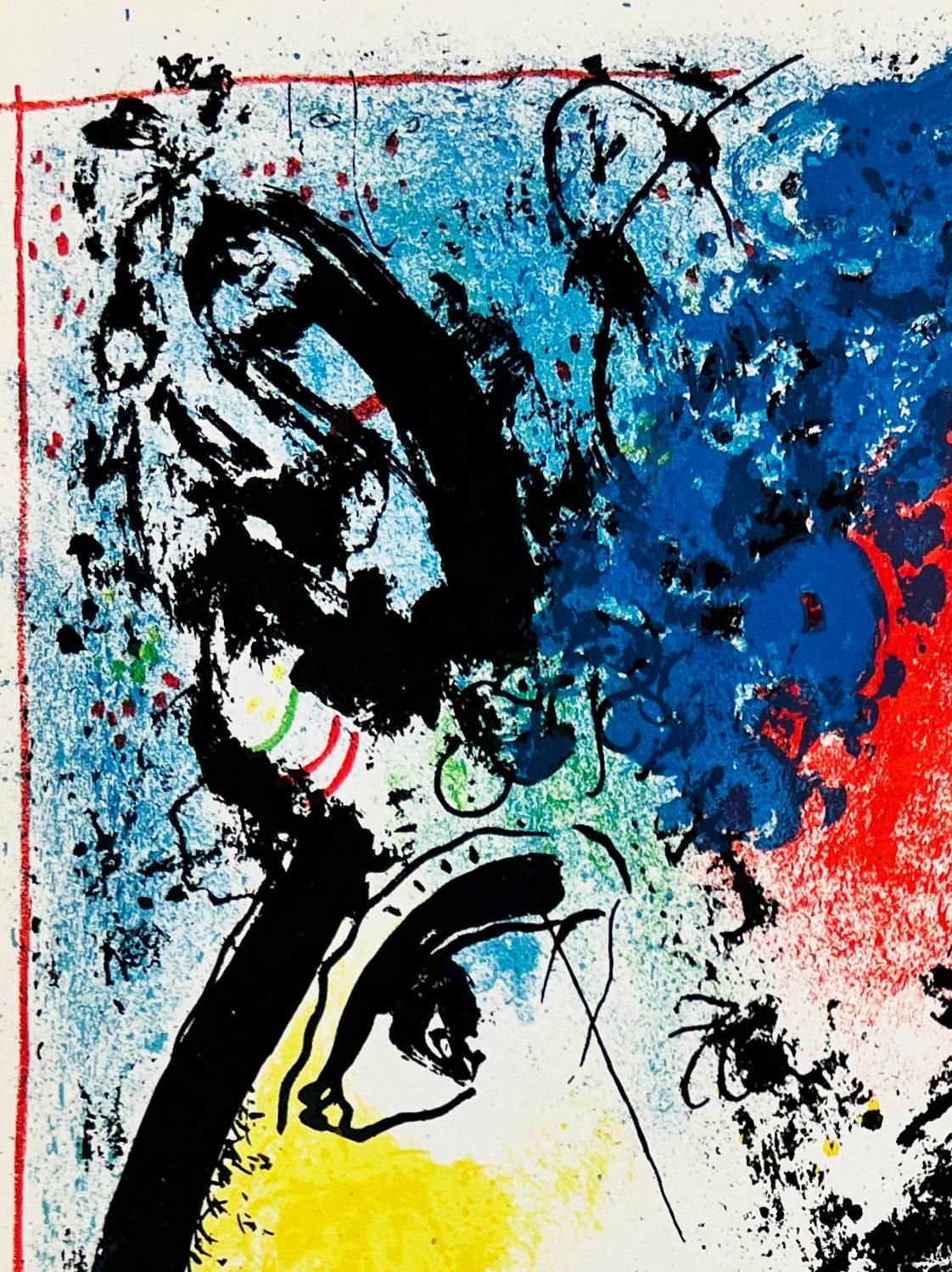 Auto-portrait - Moderne Art par Marc Chagall