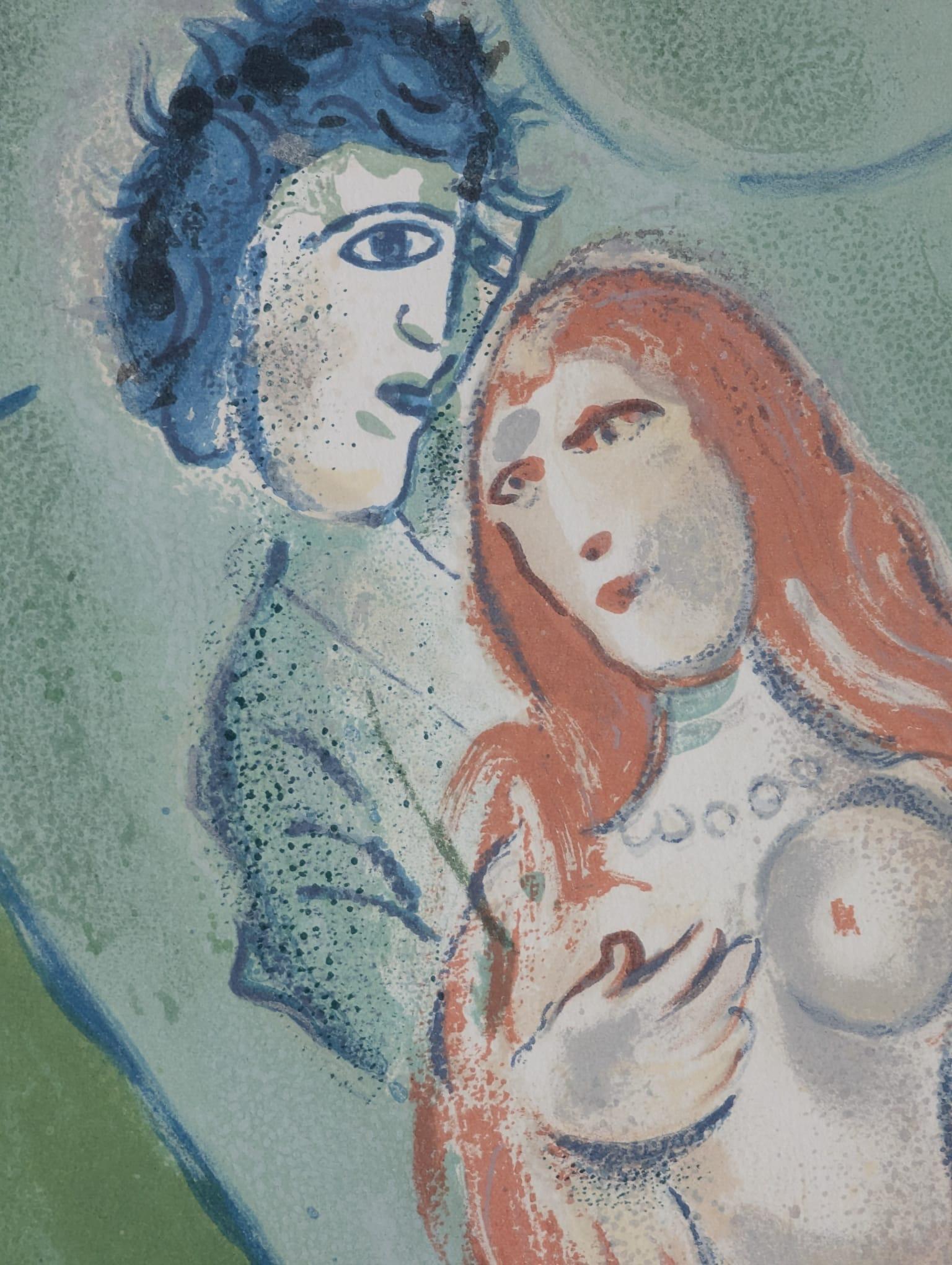 Siren to the Poet - Abstract Print by Marc Chagall