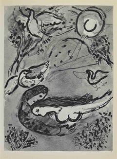Vintage Song of Songs - Lithograph by Marc Chagall - 1960s